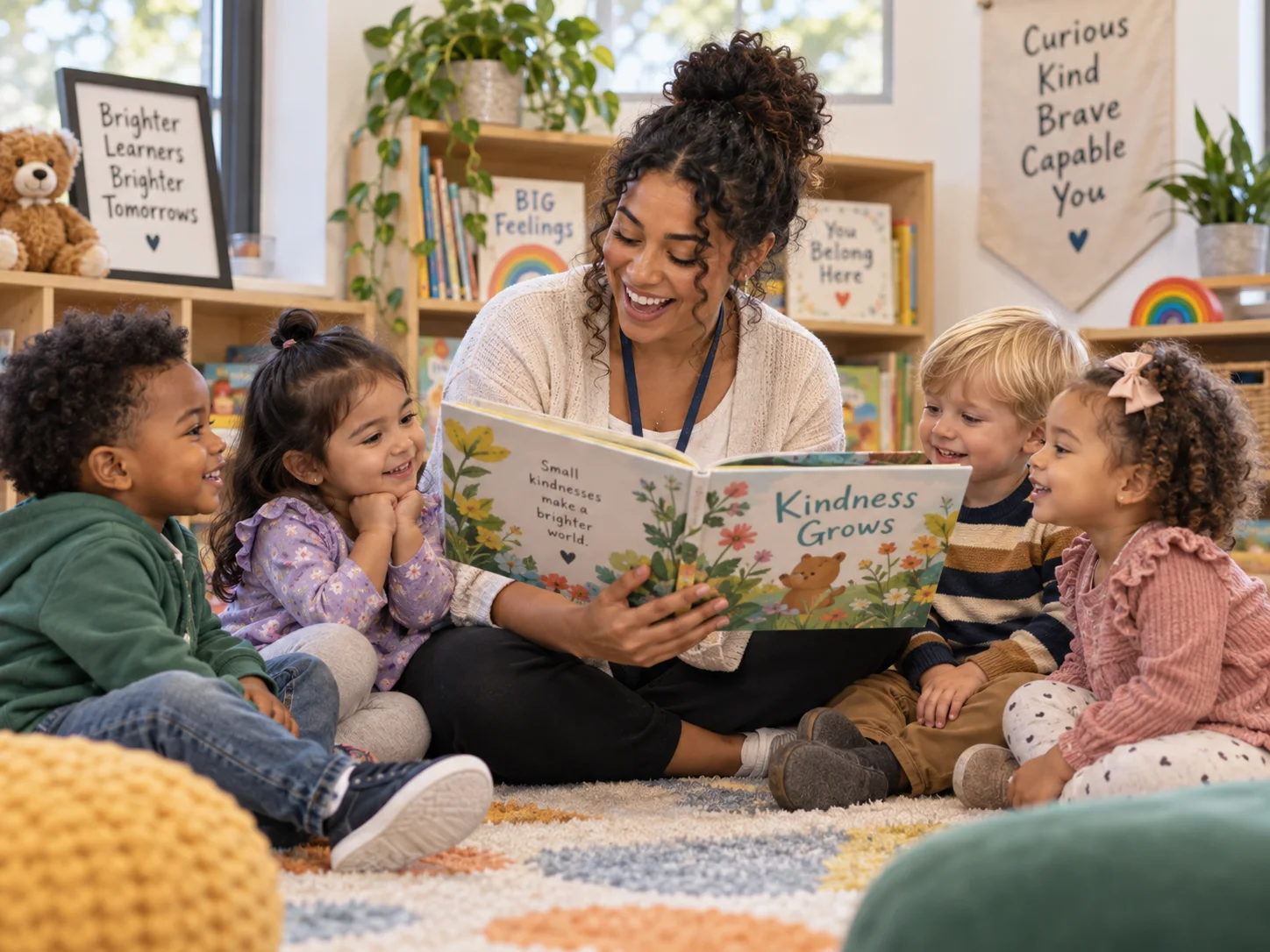 Teacher leading a classroom